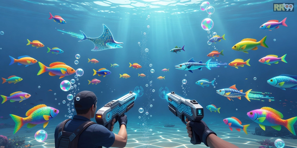 Khái niệm bắn cá online 69vn được minh họa qua giao diện game sống động và hấp dẫn