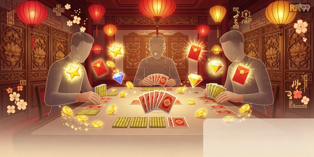 Minh họa ván chơi Phỏm hấp dẫn với phần thưởng lớn trên nền tảng 69vn